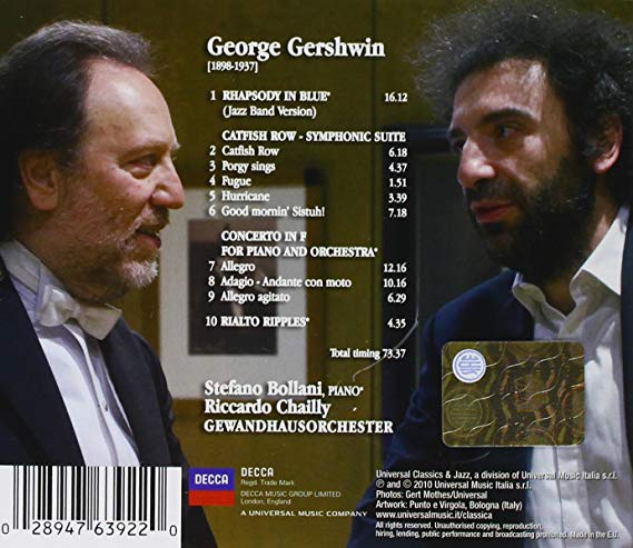 Gershwin piano concerto bollani chailly torrent pdf